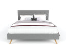 Stelz Fabric Frame Stone Grey King