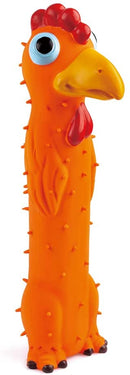 Chiwava 3 Pack 9" Squeaky Latex Dog Toys Standing Stick Animal Puppy Fetch Interactive Play for Small Medium Dogs