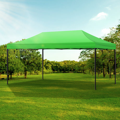 Mountview Gazebo Tent 3x6 Outdoor Marquee Gazebos Camping Canopy Wedding Green