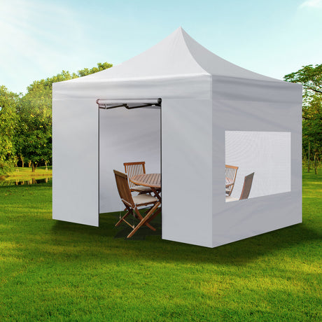 Mountview Gazebo TentOutdoor Marquee Gazebos 3x3 Camping Canopy Mesh Side Wall