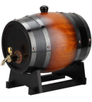 Wine Barrel, Wine Bucket, Oak Wood Vintage for Home with Faucet Hotel Wine Accessories