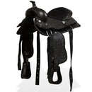 Western Saddle Headstall & Breast Collar Leather Brown/Black Multi Sizes