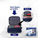 VacpakGenie Space Saver Bag, Pack of 6 (2 Jumbo, 2 Large, 2 Medium), Vacuum Storage Bags, Vacuum Bag, Vacuum Seal Bags Reusable Waterproof Travel and Storage Vacuum Sealer Bags for Clothing, Bedding, Pillows, Duvets, Curtain
