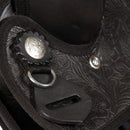 Western Saddle Headstall & Breast Collar Leather Brown/Black Multi Sizes