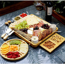 Unique Cheese Board Birthday Gifts for Women - Bamboo Cheese Platter with Knife Set Perfect as House Warming Present for New Home Kitchen Gifts Wedding Gifts for Couple
