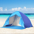 Mountview Pop Up Camping Tent Beach Tents 2-3 Person Hiking Portable Shelter