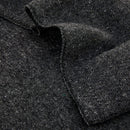 EverOne Wool Fire Retardant Blanket, Grey, 62" X 80"