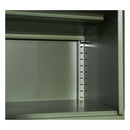 ArtissIn Base Metal Locker Storage Shelf Organizer Cabinet Buffet Sideboard Green