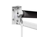 Instahut Retractable Folding Arm Awning Outdoor Awning 4.5Mx2.5M Canopy Grey