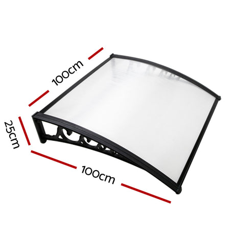 DIY Transparent Window Door Awning Cover