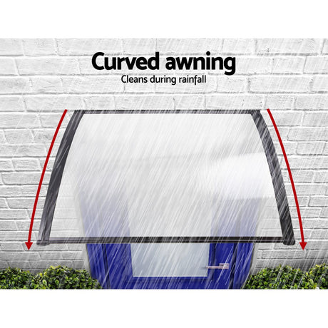 DIY Transparent Window Door Awning Cover