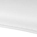 Artiss Set of 2 PU Leather Wave Style Bar Stools - White