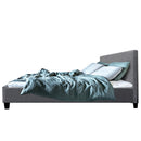 Artiss Neo Bed Frame Fabric - Grey Double