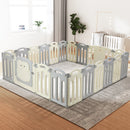 Keezi Baby Playpen 20 Panels Foldable Toddler Fence Safety Play Activity Centre