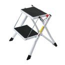 Double Folding Caravan Step Portable RV Accessories Ladder Camper Trailer Parts
