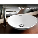 Cefito Ceramic Oval Sink Bowl - White