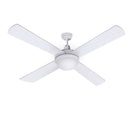 Devanti 52'' Ceiling Fan w/Light w/Remote Timer - White