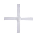 Devanti 52'' Ceiling Fan w/Light w/Remote Timer - White