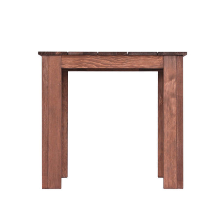 Gardeon Coffee Side Table Wooden Desk Outdoor Furniture Camping Garden Brown