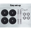 15KG Dumbbells Dumbbell Set Weight Training Plates Home Gym Fitness Exercise