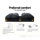 Artiss Lounge Sofa Bed Floor Recliner Chaise Folding Suede