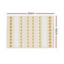 Artiss Floor Rugs 160x230cm Washable Area Mat Large Carpet Soft Short Pile Ella