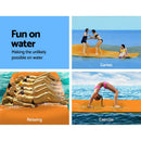 Weisshorn Floating Mat Water Slide Park Stand Up Paddle Pool Sea 550cm