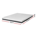 Giselle Bedding Memory Foam Mattress Bed Cool Gel Non Spring Comfort Queen 15cm