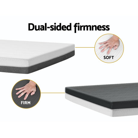 Giselle Bedding Memory Foam Mattress Bed Cool Gel Non Spring Comfort Single 15cm
