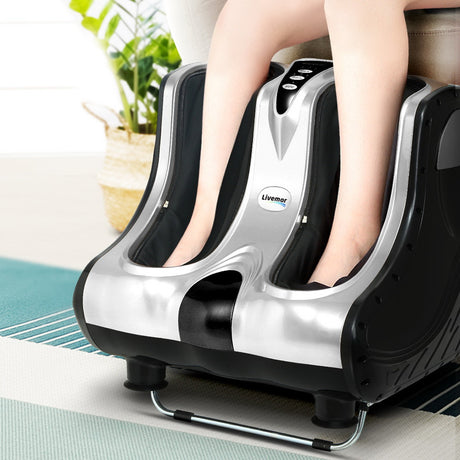 Livemor Calf & Foot Massager - Silver