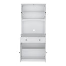 Artiss Buffet Sideboard Cabinet Cupboard Pantry Storage Shelves Hutch White