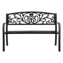 Gardeon Outdoor Garden Bench - Black