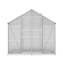 Greenfingers Aluminium Greenhouse Green House Polycarbonate Garden Shed 2.4x2.5M