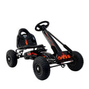 RIGO Kids Pedal Go Kart Car Ride On Toys Racing Bike Black