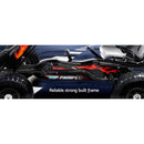 RIGO Kids Pedal Go Kart Car Ride On Toys Racing Bike Black