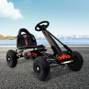 RIGO Kids Pedal Go Kart Car Ride On Toys Racing Bike Black