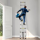 3.8M Telescopic Aluminium Multipurpose Ladder Extension Alloy Extendable Step