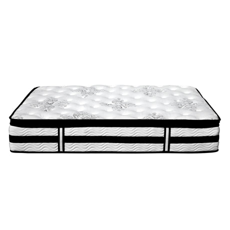 Giselle Bedding Algarve Euro Top Pocket Spring Mattress 34cm Thick – King Single