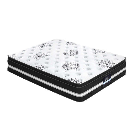 Giselle Bedding Donegal Euro Top Cool Gel Pocket Spring Mattress 34cm Thick – Double