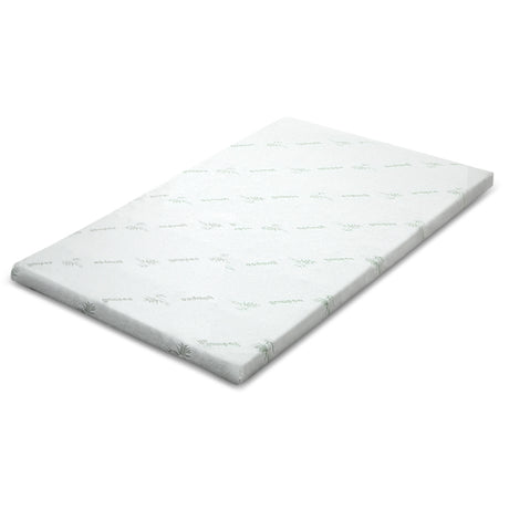 Giselle Bedding COOL GEL Memory Foam Mattress Topper BAMBOO Cover Queen 5CM Mat