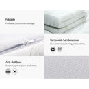Giselle Bedding Cool Gel Memory Foam Mattress Topper Bamboo Cover 8CM King