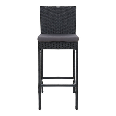Gardeon Outdoor Bar Stools Dining Chairs Rattan Furniture X4