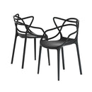 Gardeon PP Outdoor Dining Chairs X4 Portable Stackable Chair Patio Furniture