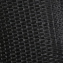 Gardeon Recliner Chairs Sun lounge Outdoor Furniture Setting Patio Wicker Sofa Black 2pcs