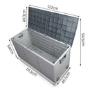 Gardeon 290L Outdoor Storage Box - Grey