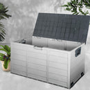 Gardeon 290L Outdoor Storage Box - Grey