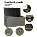 Gardeon Outdoor Storage Box 680L Container Indoor Garden Bench Tool Sheds Chest