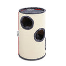 i.Pet 70cm Cat Scratching Post - Grey and White