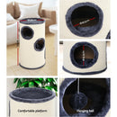 i.Pet 70cm Cat Scratching Post - Grey and White