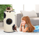 i.Pet 70cm Cat Scratching Post - Grey and White
